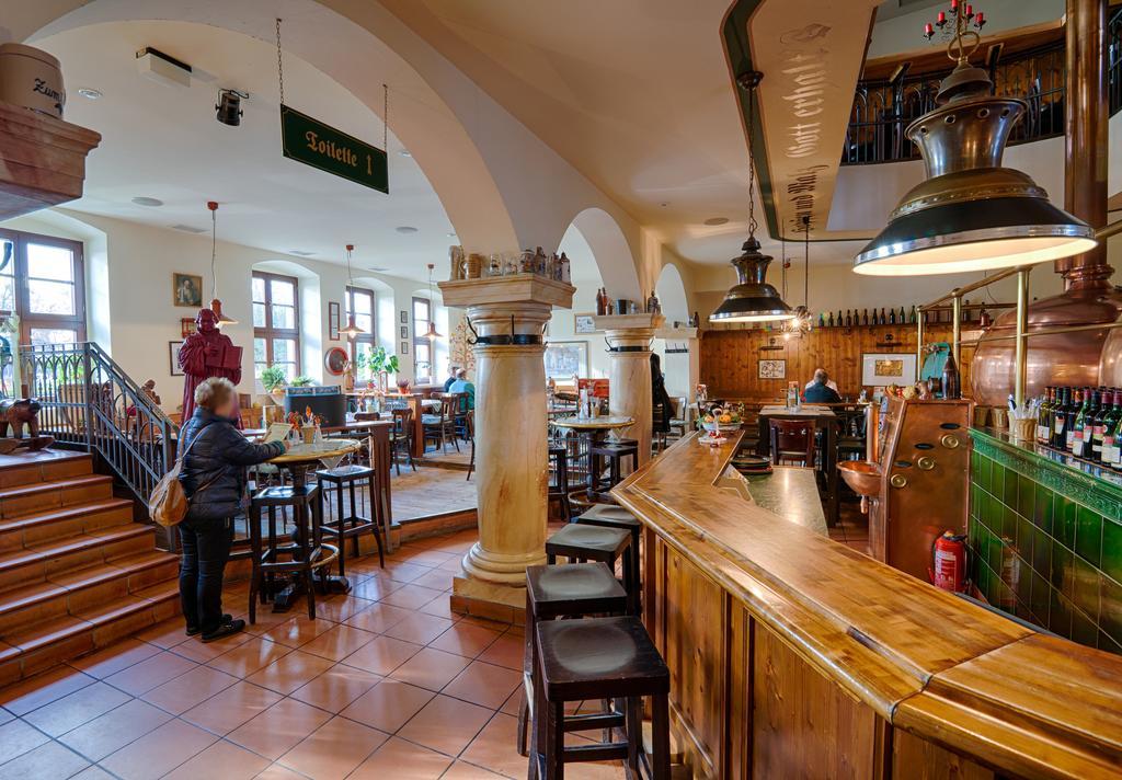 Hotel Brauhaus Wittenberg ภายนอก รูปภาพ