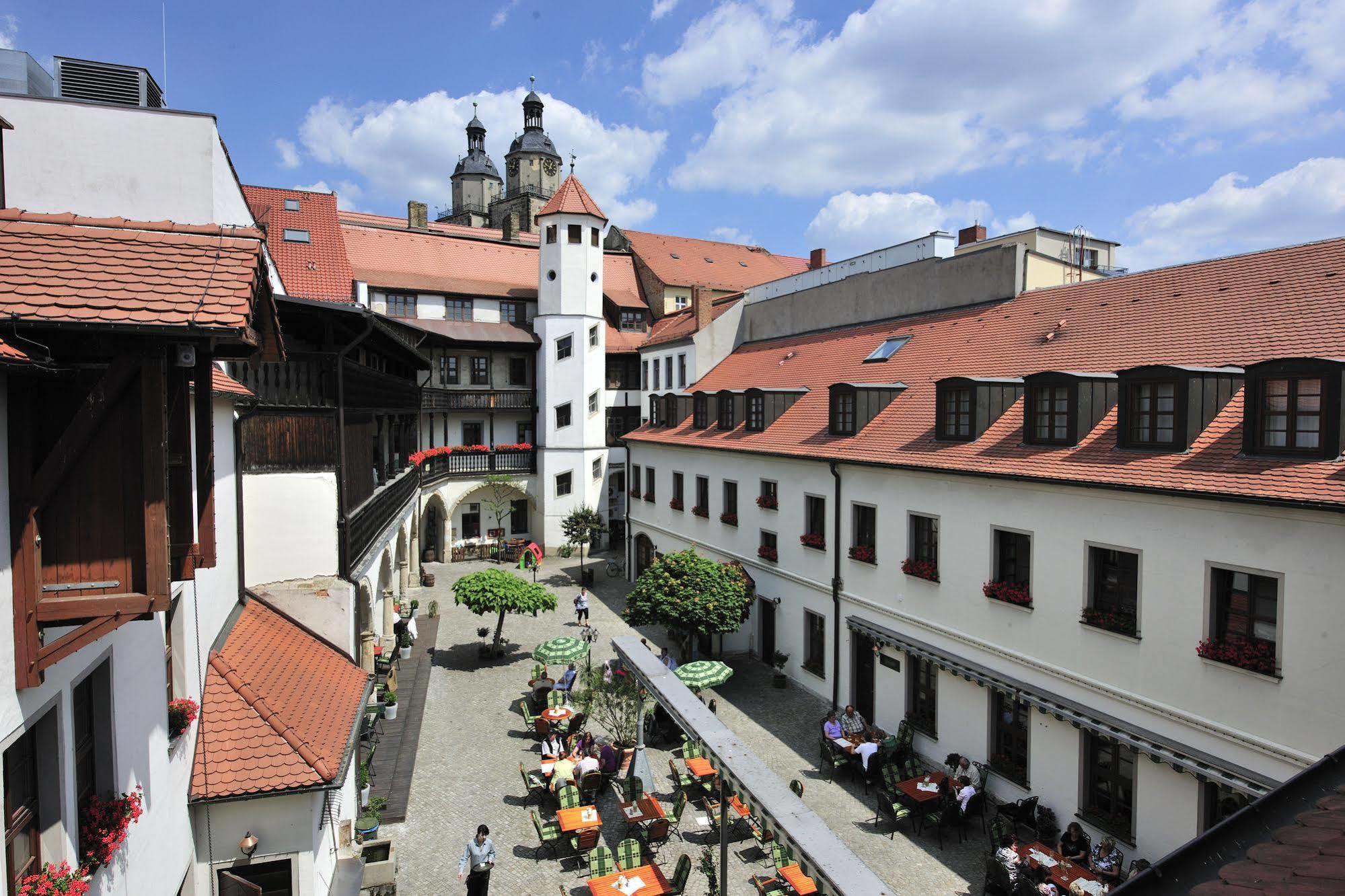 Hotel Brauhaus Wittenberg ภายนอก รูปภาพ