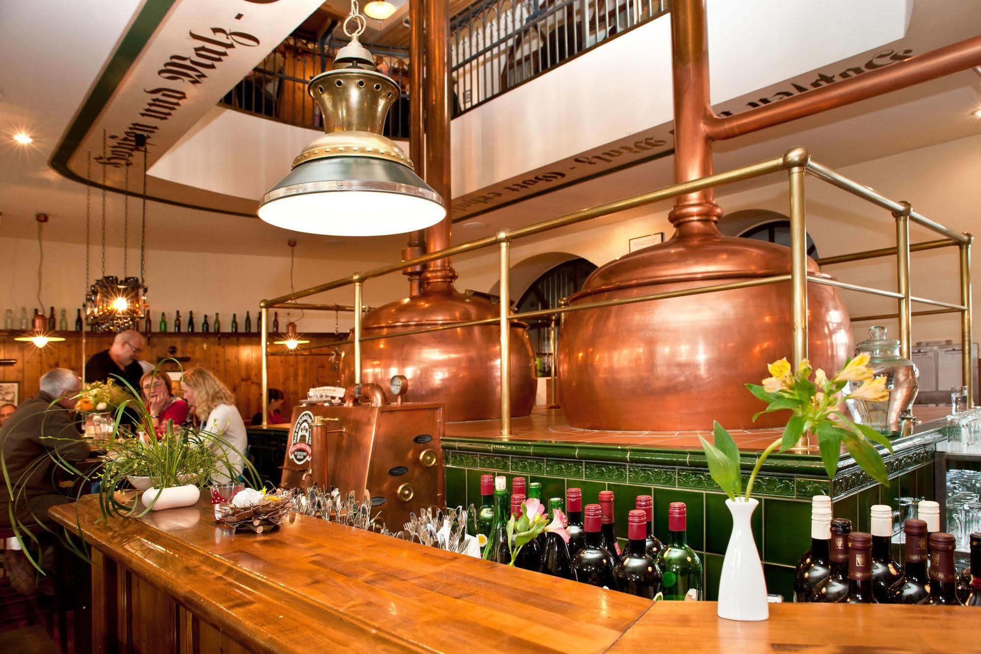 Hotel Brauhaus Wittenberg ภายนอก รูปภาพ